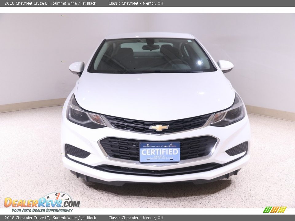 2018 Chevrolet Cruze LT Summit White / Jet Black Photo #2