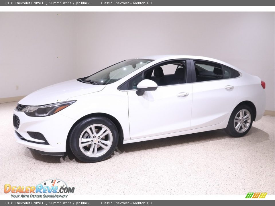 2018 Chevrolet Cruze LT Summit White / Jet Black Photo #3