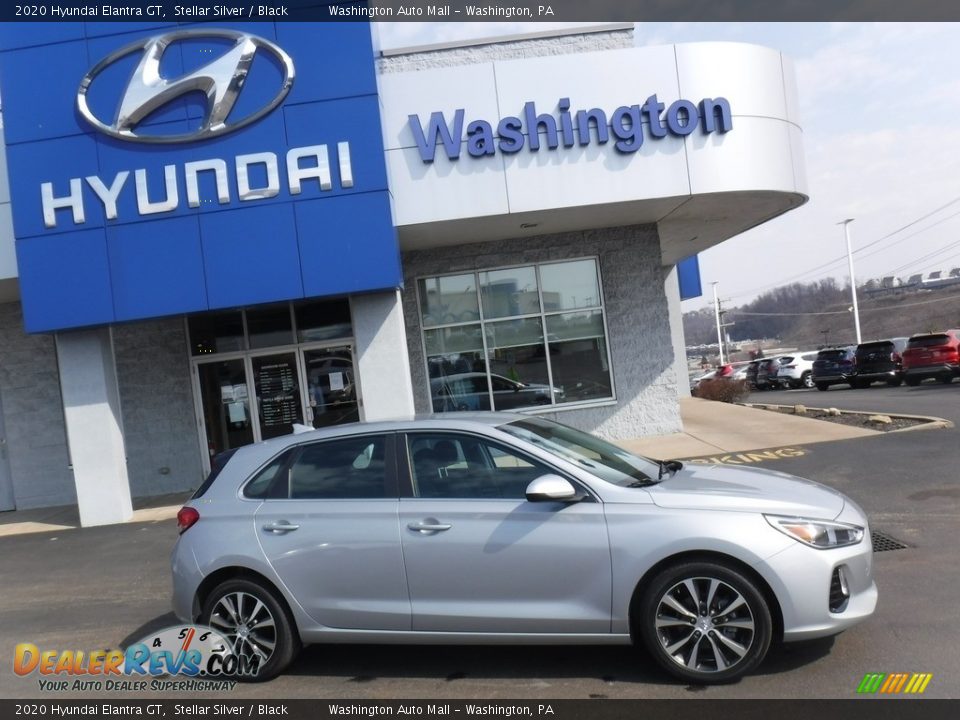 2020 Hyundai Elantra GT Stellar Silver / Black Photo #2