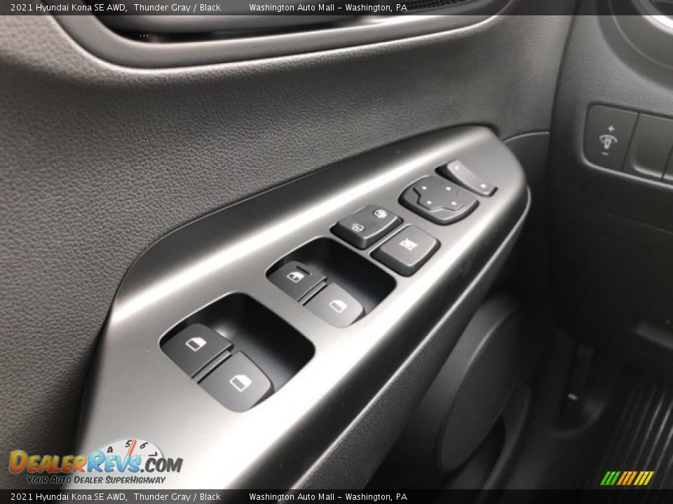 2021 Hyundai Kona SE AWD Thunder Gray / Black Photo #14