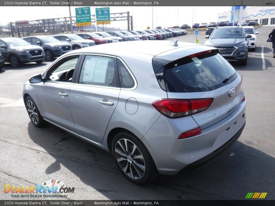 2020 Hyundai Elantra GT Stellar Silver / Black Photo #7