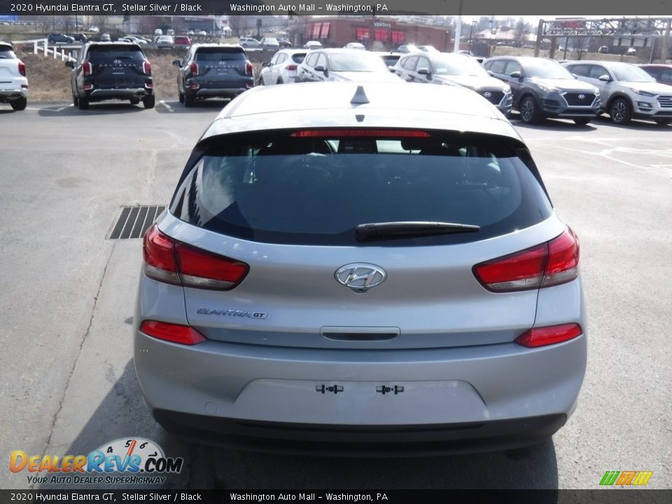 2020 Hyundai Elantra GT Stellar Silver / Black Photo #8