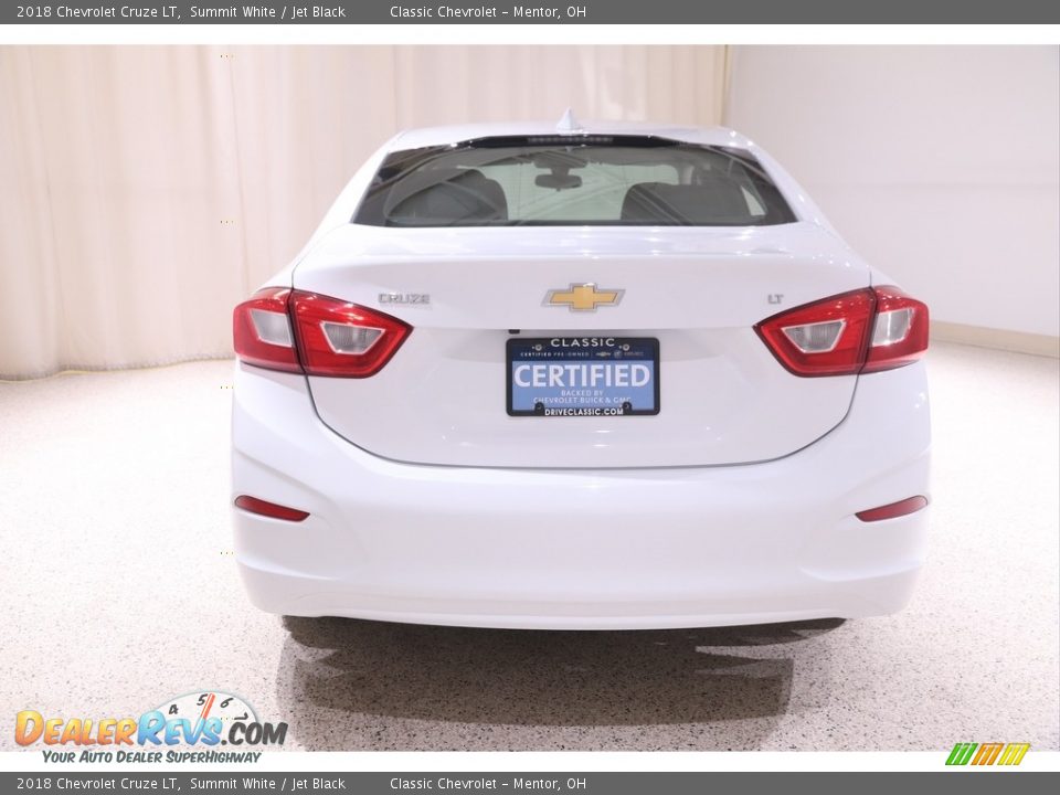 2018 Chevrolet Cruze LT Summit White / Jet Black Photo #18