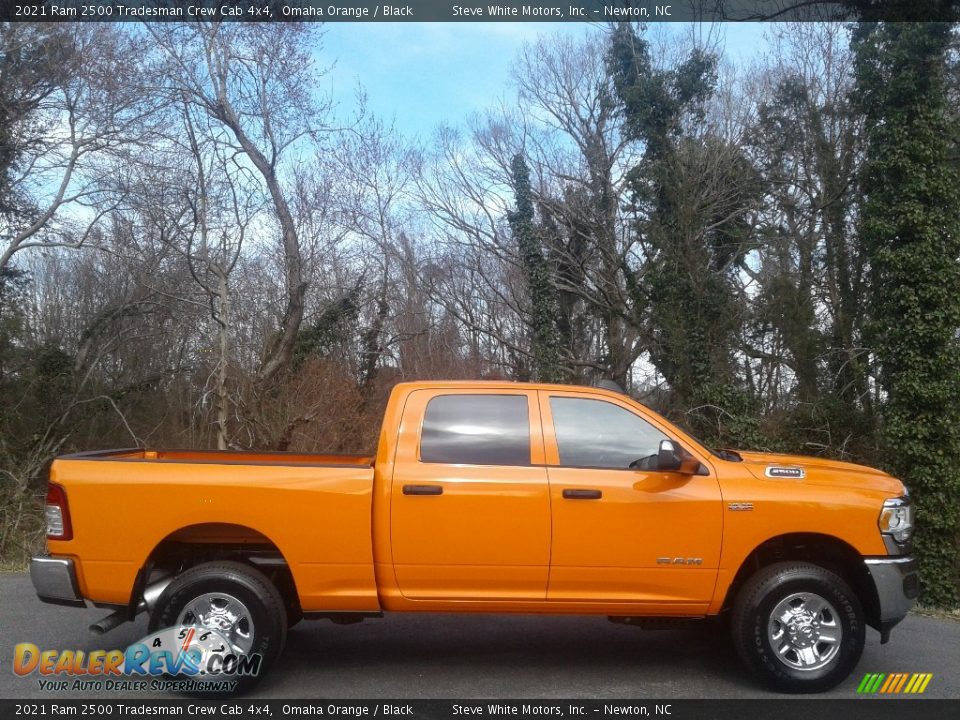 Omaha Orange 2021 Ram 2500 Tradesman Crew Cab 4x4 Photo #5