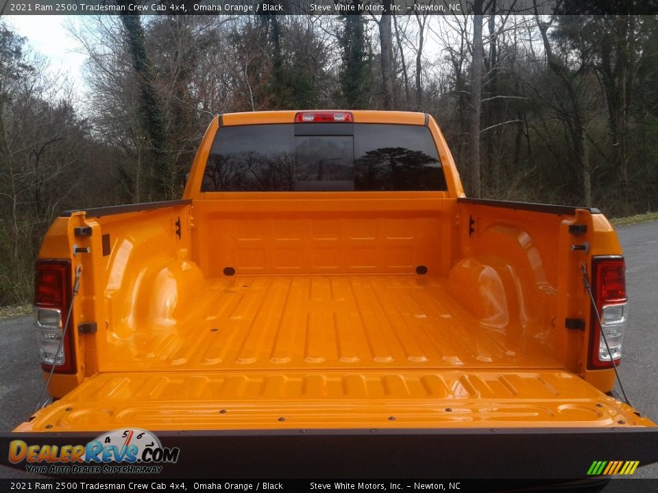 2021 Ram 2500 Tradesman Crew Cab 4x4 Omaha Orange / Black Photo #8