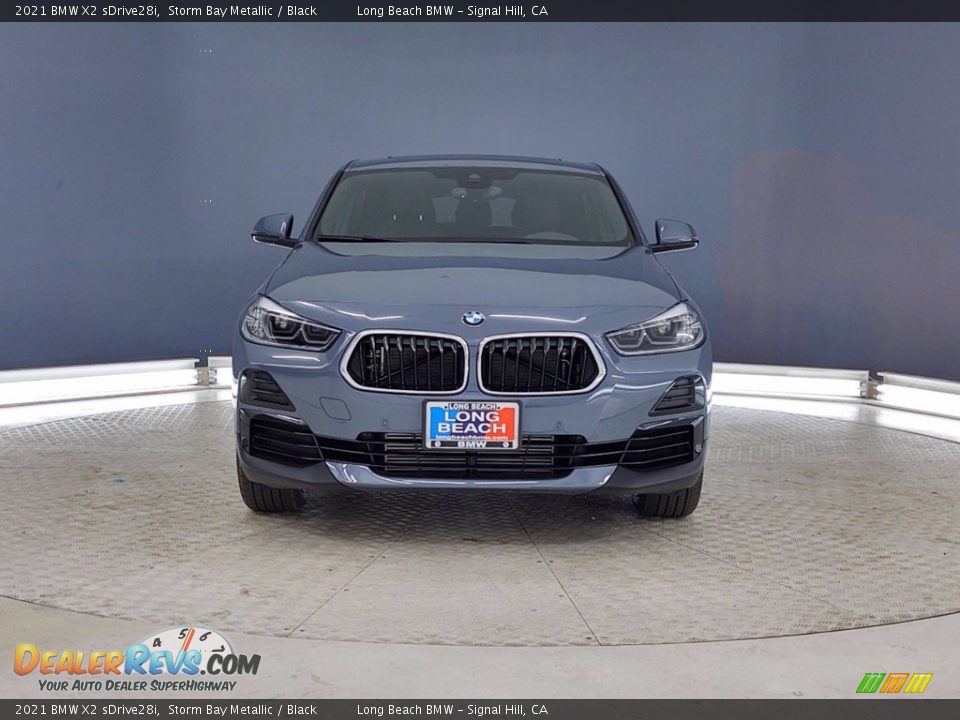 2021 BMW X2 sDrive28i Storm Bay Metallic / Black Photo #2