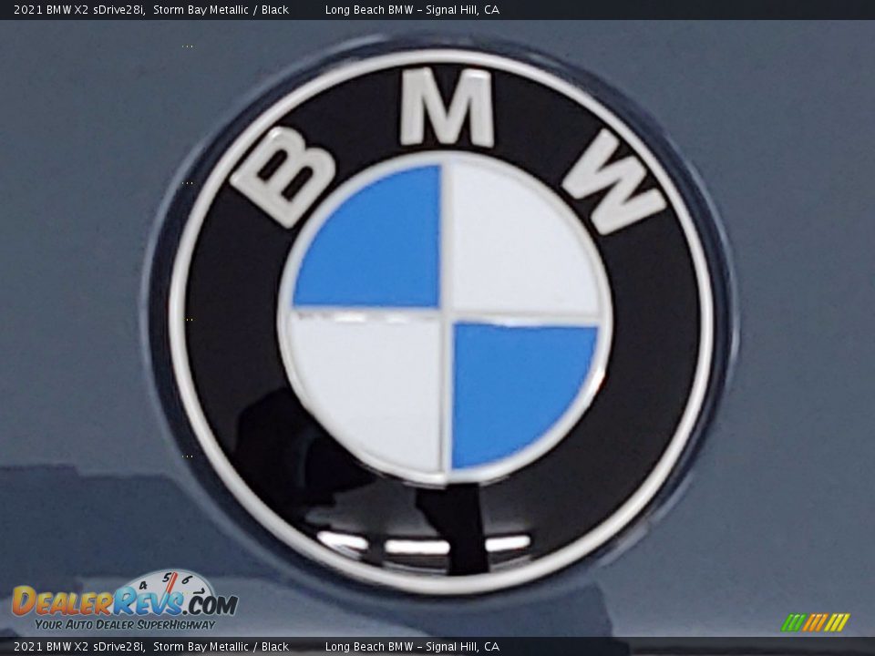 2021 BMW X2 sDrive28i Storm Bay Metallic / Black Photo #5
