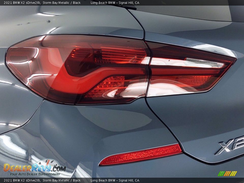 2021 BMW X2 sDrive28i Storm Bay Metallic / Black Photo #6