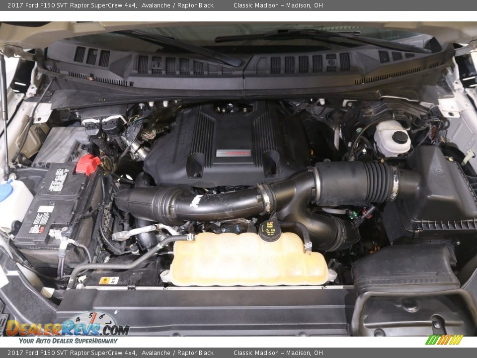 2017 Ford F150 SVT Raptor SuperCrew 4x4 3.5 Liter DOHC 24-Valve Ti-VCT E85 V6 Engine Photo #25