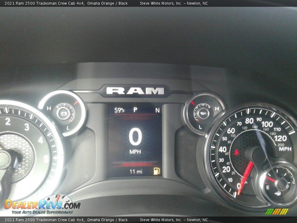 2021 Ram 2500 Tradesman Crew Cab 4x4 Gauges Photo #19