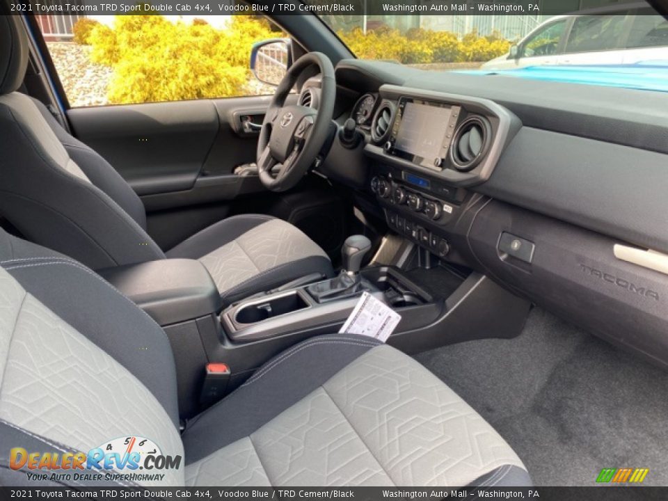Dashboard of 2021 Toyota Tacoma TRD Sport Double Cab 4x4 Photo #10