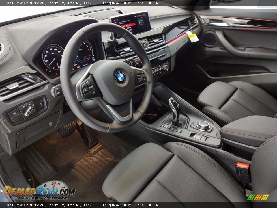 2021 BMW X2 sDrive28i Storm Bay Metallic / Black Photo #12
