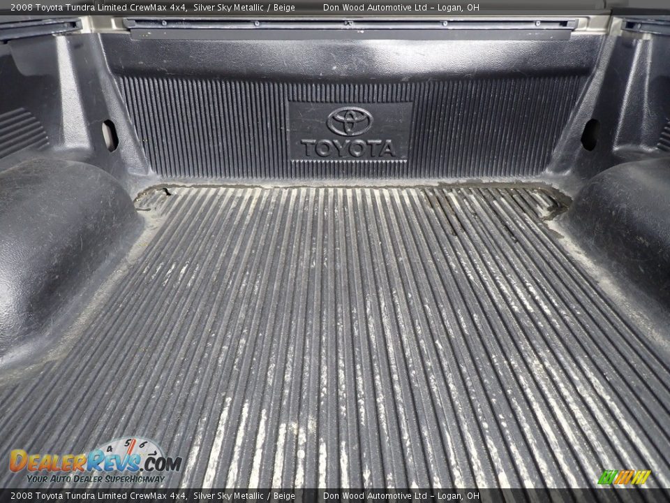 2008 Toyota Tundra Limited CrewMax 4x4 Silver Sky Metallic / Beige Photo #15