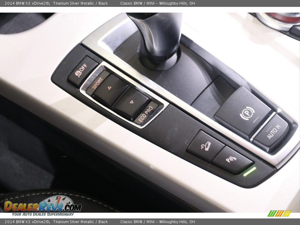 2014 BMW X3 xDrive28i Titanium Silver Metallic / Black Photo #15