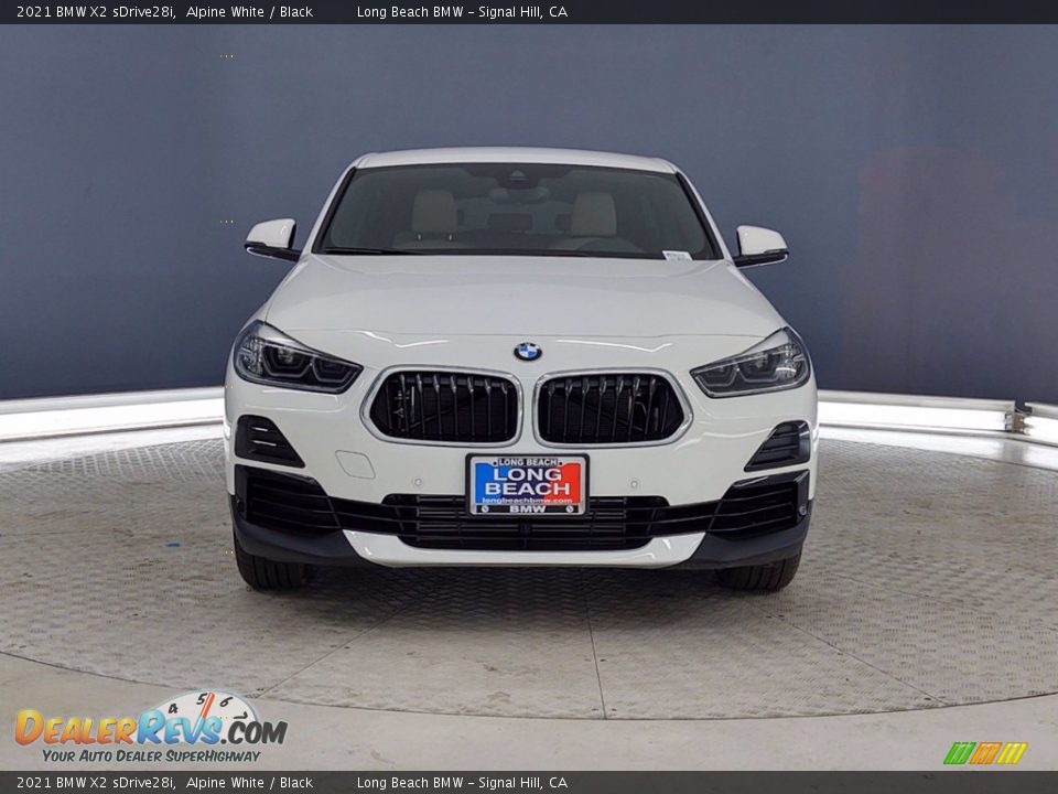 2021 BMW X2 sDrive28i Alpine White / Black Photo #2