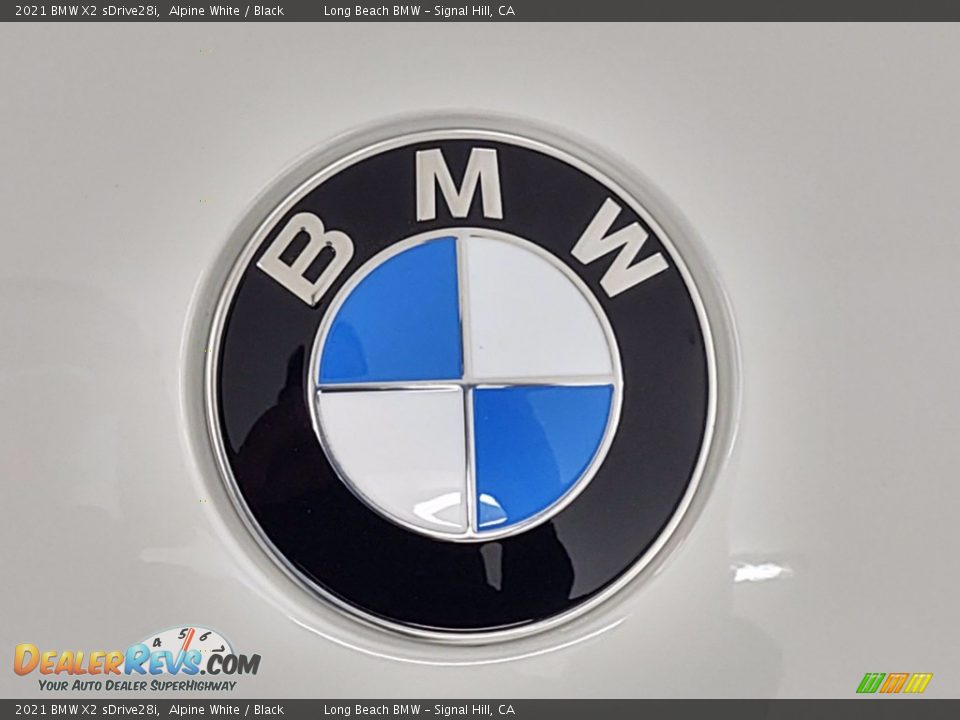 2021 BMW X2 sDrive28i Alpine White / Black Photo #5