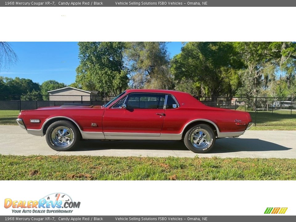 Candy Apple Red 1968 Mercury Cougar XR-7 Photo #1