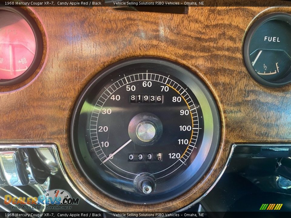 1968 Mercury Cougar XR-7 Gauges Photo #7