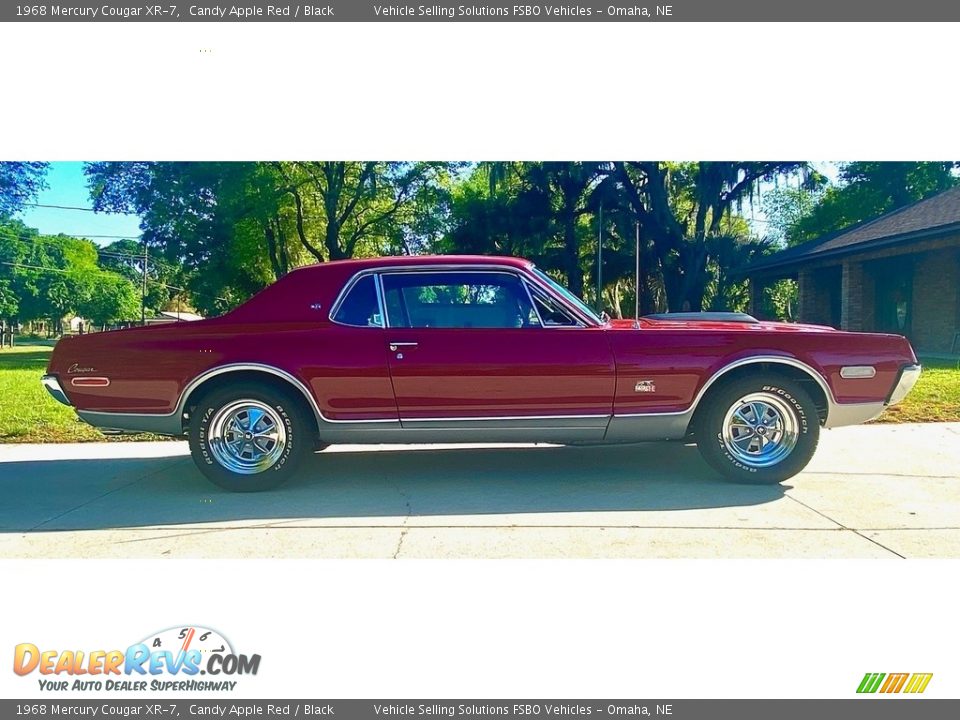 Candy Apple Red 1968 Mercury Cougar XR-7 Photo #10