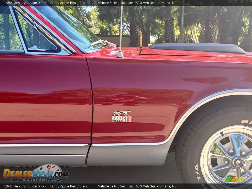 1968 Mercury Cougar XR-7 Candy Apple Red / Black Photo #12