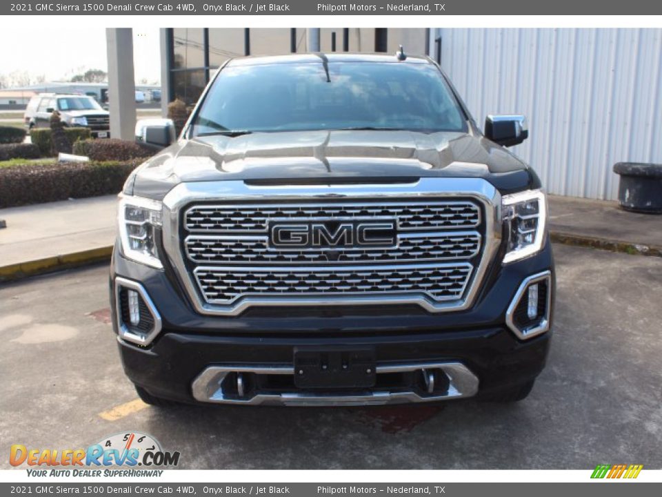 2021 GMC Sierra 1500 Denali Crew Cab 4WD Onyx Black / Jet Black Photo #3