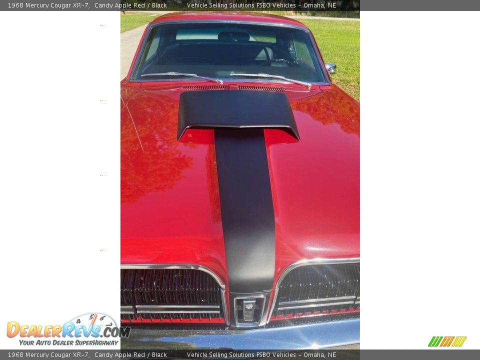 1968 Mercury Cougar XR-7 Candy Apple Red / Black Photo #15