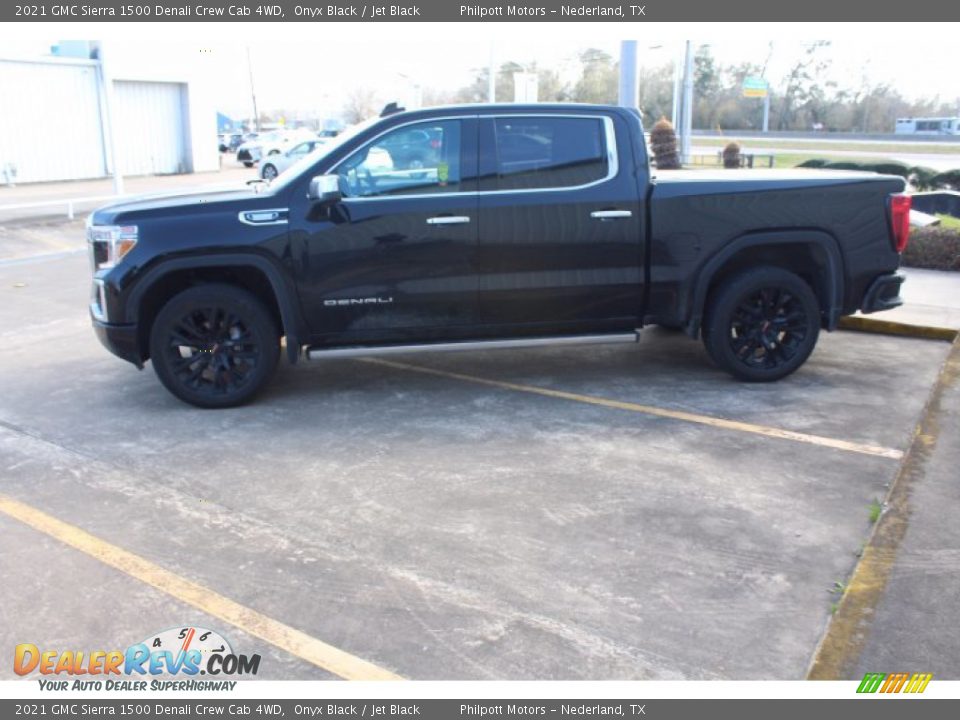 2021 GMC Sierra 1500 Denali Crew Cab 4WD Onyx Black / Jet Black Photo #5