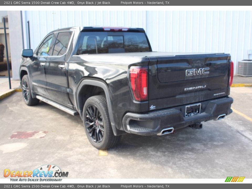 2021 GMC Sierra 1500 Denali Crew Cab 4WD Onyx Black / Jet Black Photo #6