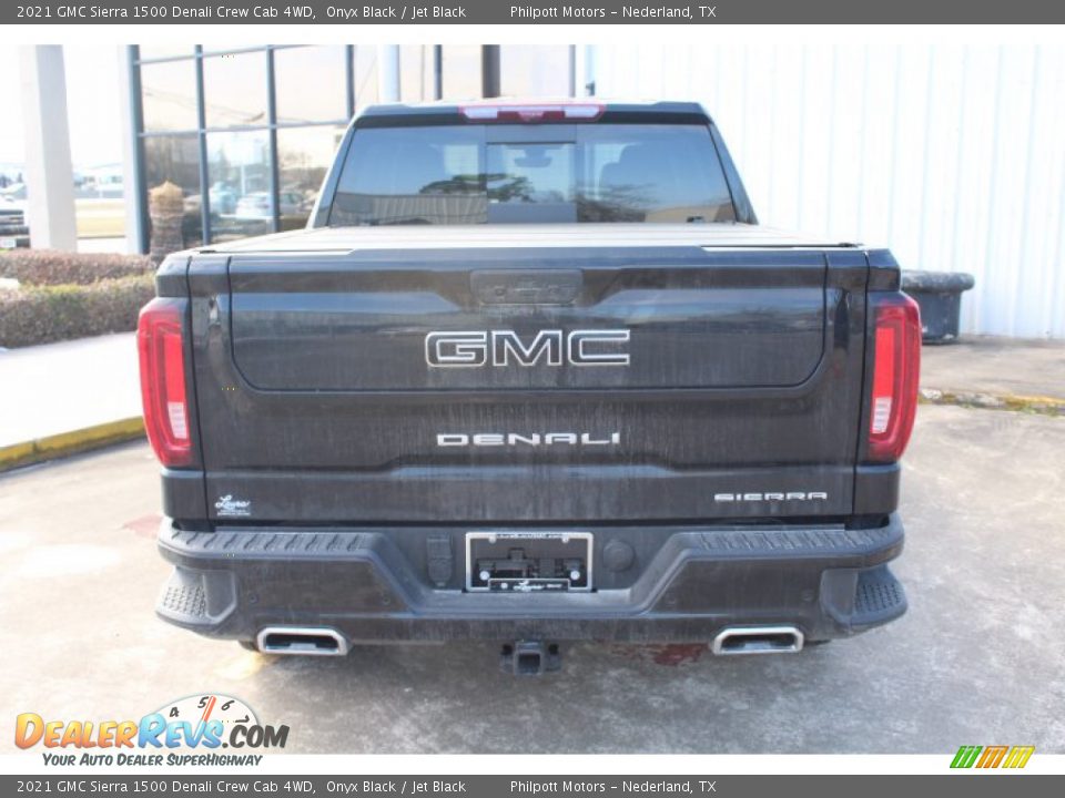 2021 GMC Sierra 1500 Denali Crew Cab 4WD Onyx Black / Jet Black Photo #7