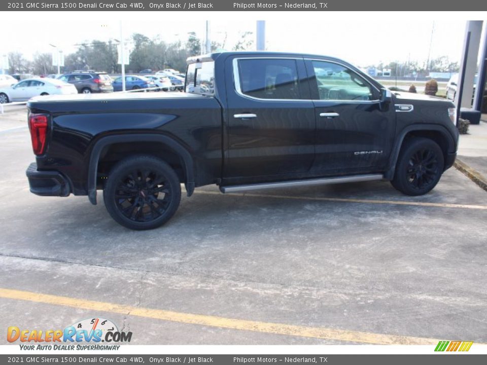 2021 GMC Sierra 1500 Denali Crew Cab 4WD Onyx Black / Jet Black Photo #9