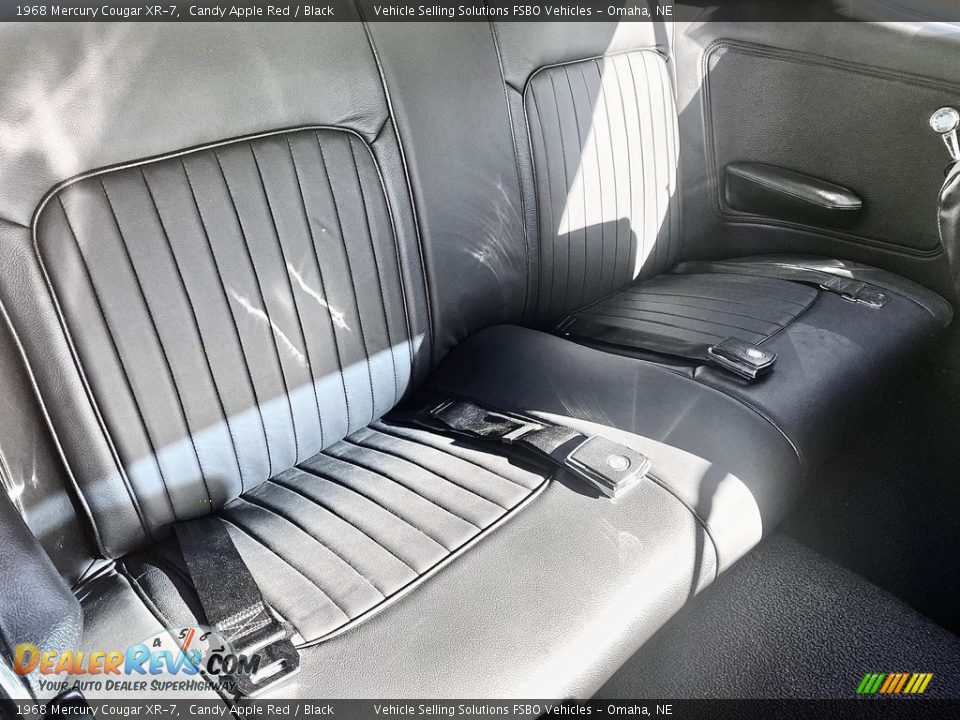 Rear Seat of 1968 Mercury Cougar XR-7 Photo #21
