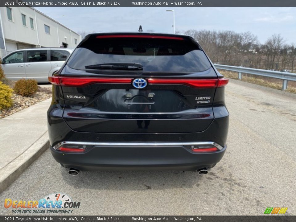 2021 Toyota Venza Hybrid Limited AWD Celestial Black / Black Photo #14