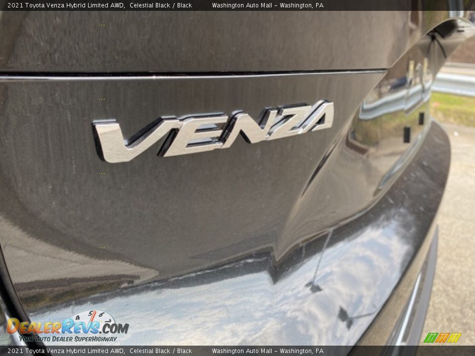 2021 Toyota Venza Hybrid Limited AWD Celestial Black / Black Photo #24