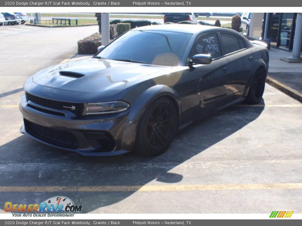 2020 Dodge Charger R/T Scat Pack Widebody Granite / Black Photo #4