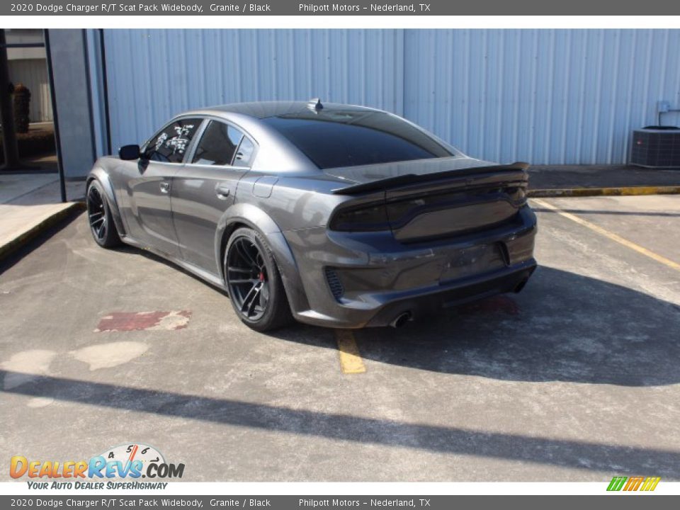 2020 Dodge Charger R/T Scat Pack Widebody Granite / Black Photo #6