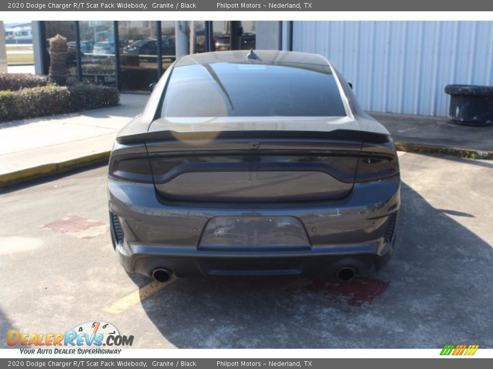 2020 Dodge Charger R/T Scat Pack Widebody Granite / Black Photo #7