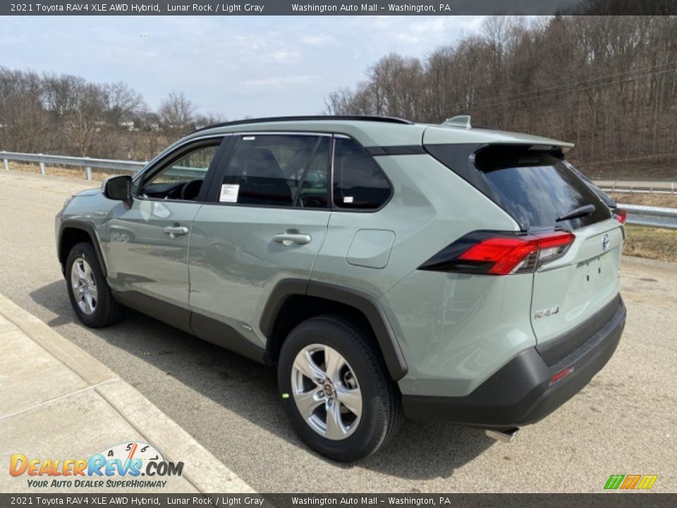 2021 Toyota RAV4 XLE AWD Hybrid Lunar Rock / Light Gray Photo #2