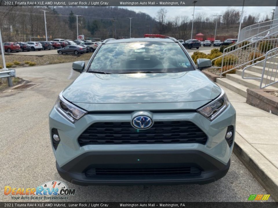 2021 Toyota RAV4 XLE AWD Hybrid Lunar Rock / Light Gray Photo #11