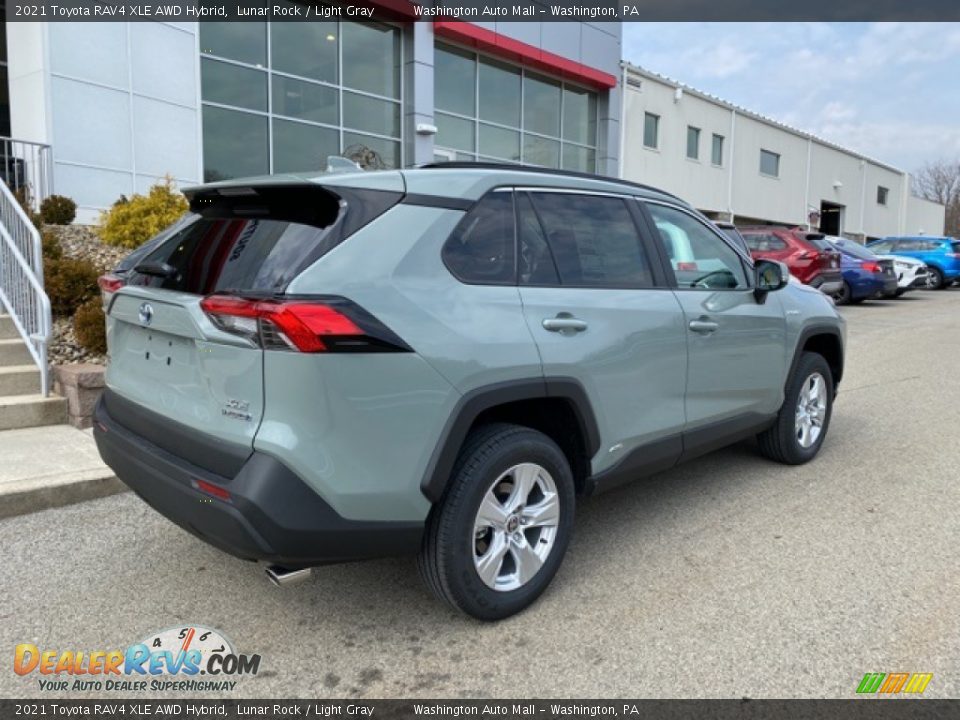 2021 Toyota RAV4 XLE AWD Hybrid Lunar Rock / Light Gray Photo #13