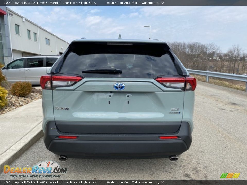 2021 Toyota RAV4 XLE AWD Hybrid Lunar Rock / Light Gray Photo #14