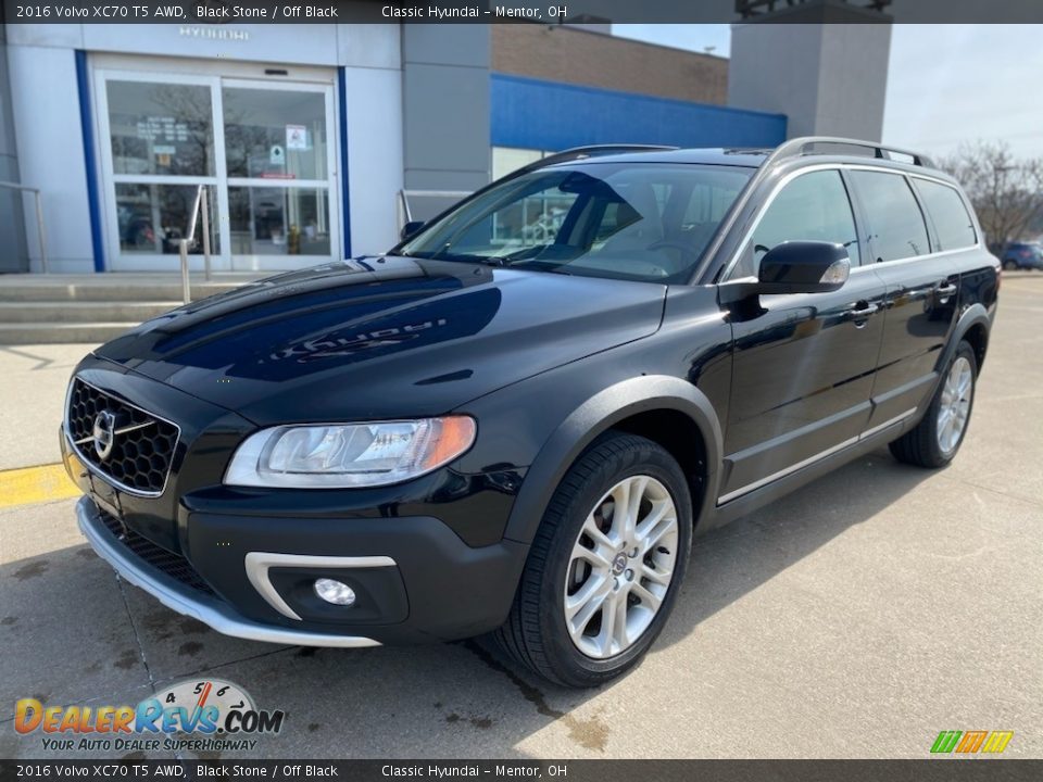 2016 Volvo XC70 T5 AWD Black Stone / Off Black Photo #1