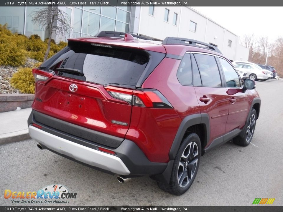 2019 Toyota RAV4 Adventure AWD Ruby Flare Pearl / Black Photo #15