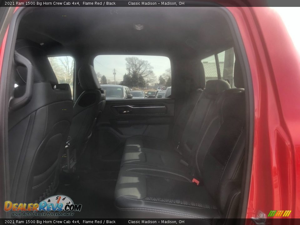 2021 Ram 1500 Big Horn Crew Cab 4x4 Flame Red / Black Photo #3