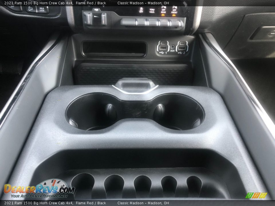2021 Ram 1500 Big Horn Crew Cab 4x4 Flame Red / Black Photo #6