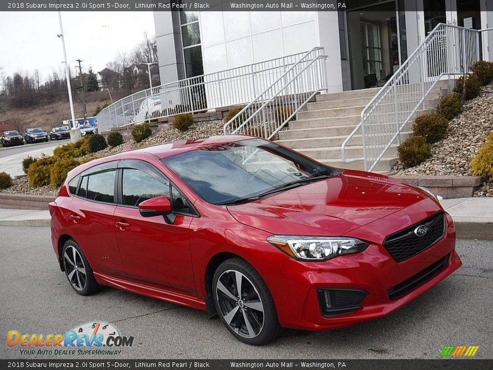 Front 3/4 View of 2018 Subaru Impreza 2.0i Sport 5-Door Photo #1