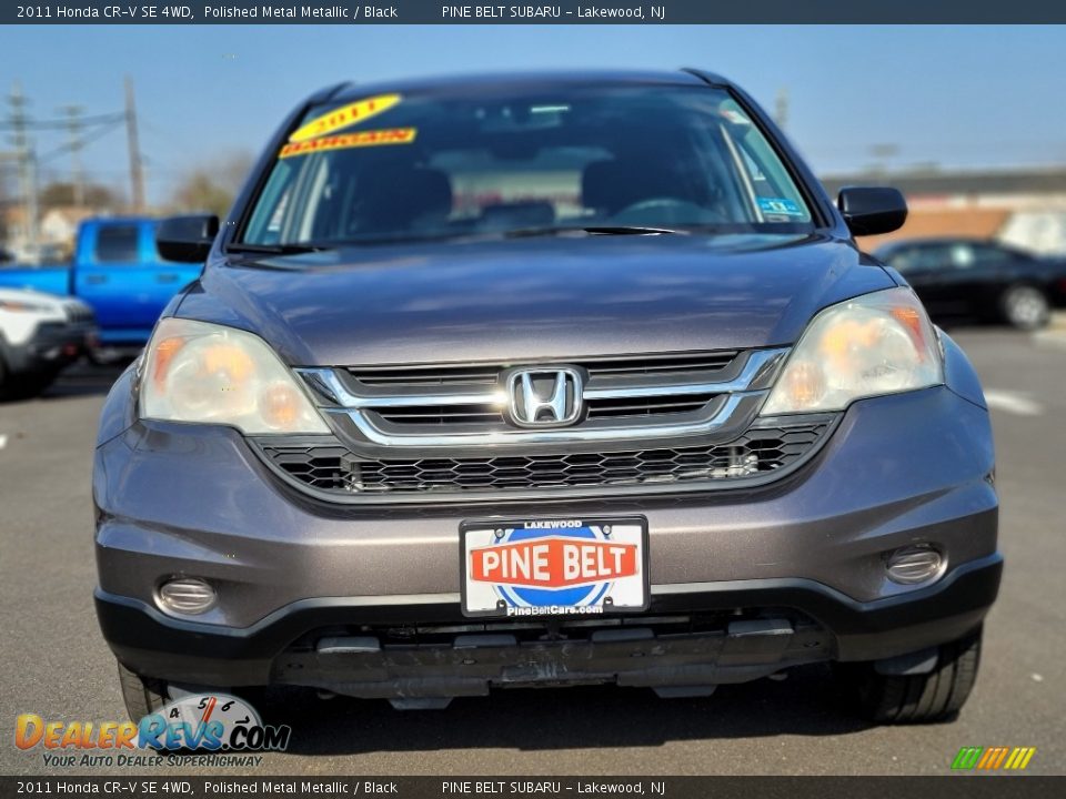 2011 Honda CR-V SE 4WD Polished Metal Metallic / Black Photo #9