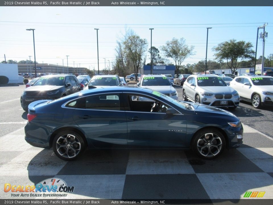 2019 Chevrolet Malibu RS Pacific Blue Metallic / Jet Black Photo #3