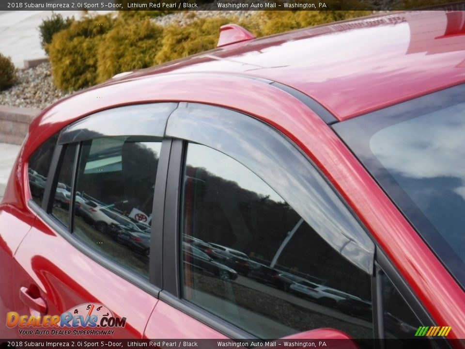 2018 Subaru Impreza 2.0i Sport 5-Door Lithium Red Pearl / Black Photo #9