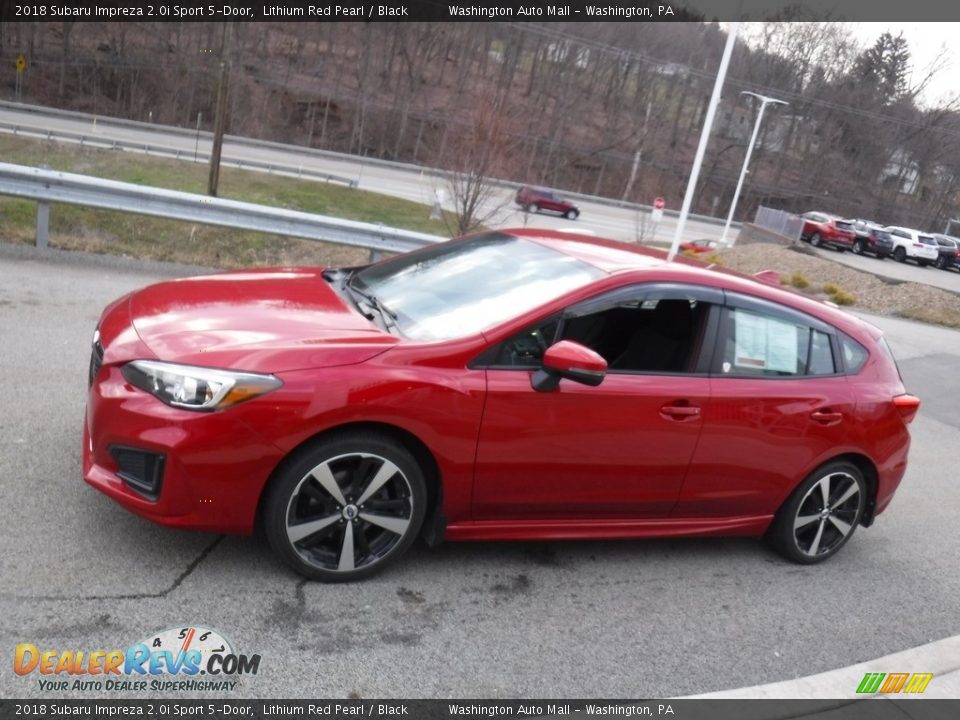 2018 Subaru Impreza 2.0i Sport 5-Door Lithium Red Pearl / Black Photo #12