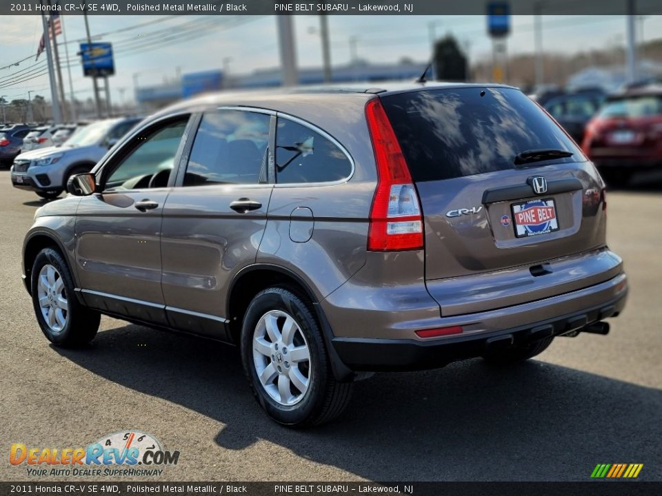 2011 Honda CR-V SE 4WD Polished Metal Metallic / Black Photo #13